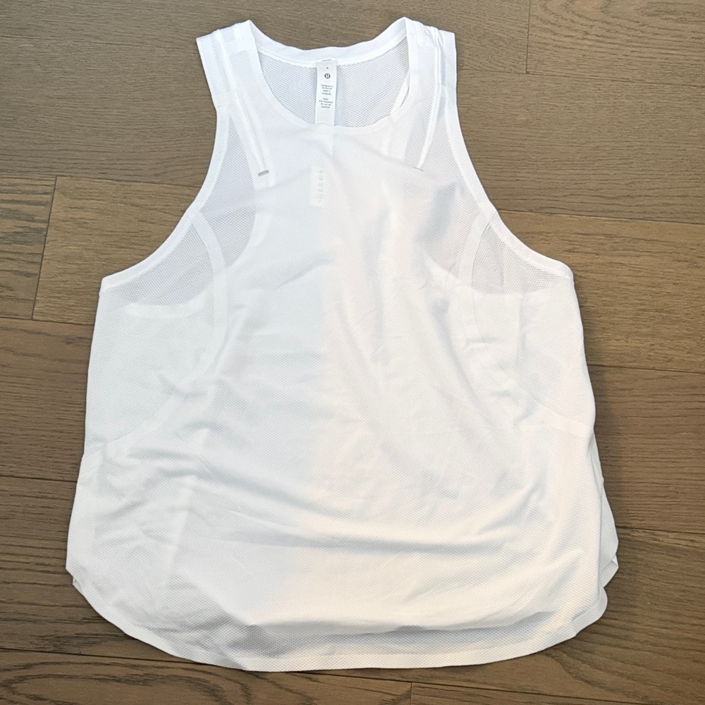 Lululemon Athletica White Tank Top